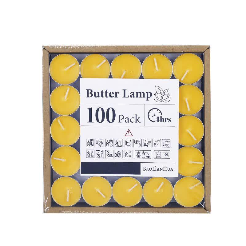 LIEI Cup-Shaped Smokeless Tea Candles