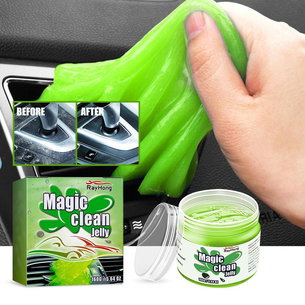 RAYHONG Car Cleaning Gel Car Interior Seat Waterless Renovation Cleaning Portable Stain Remover