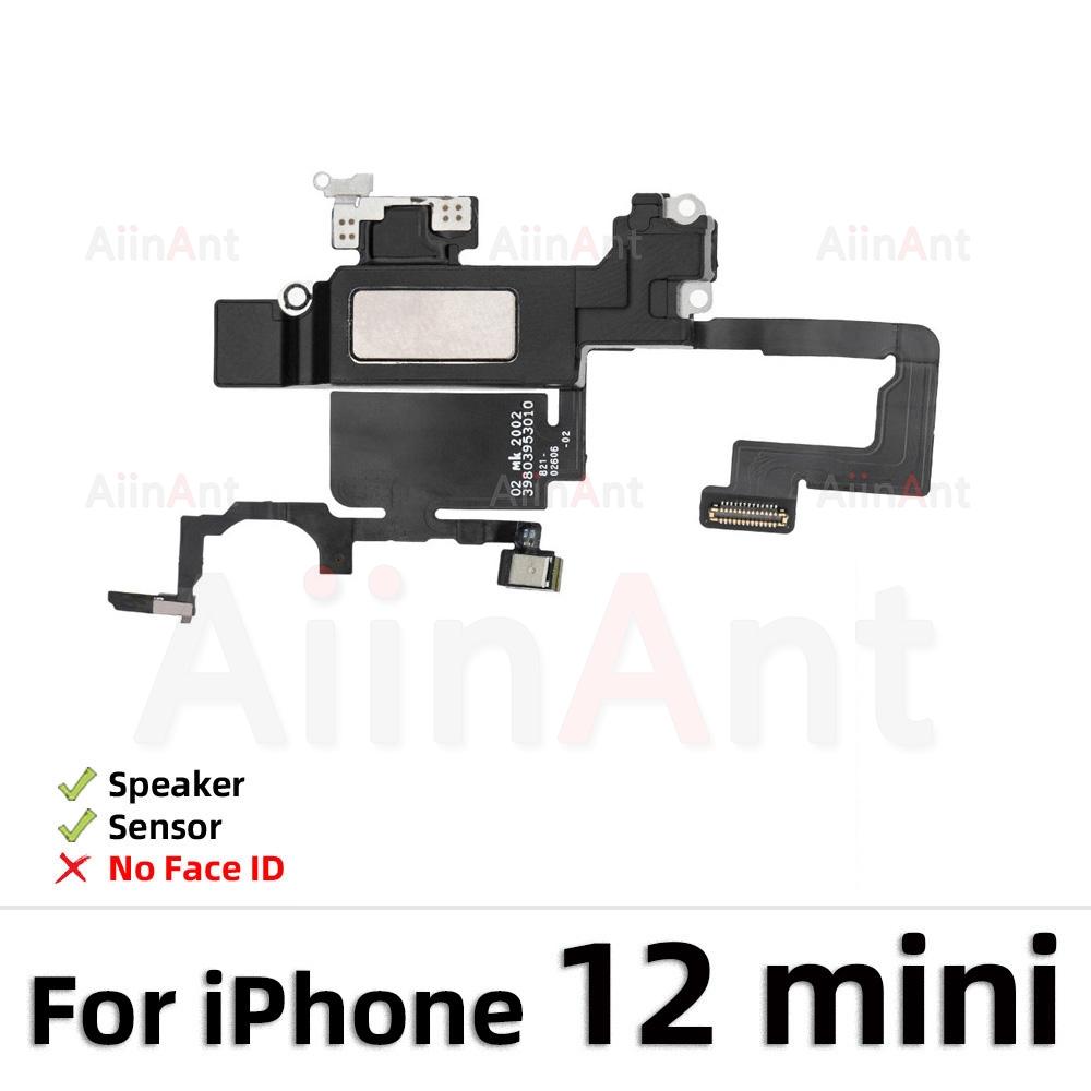 AiinAnt Phone Top Proximity Sensor Sound Ear Earpiece Speaker Flex Cable For iPhone 11 12 Pro X Xr Xs Max Sapre Phone Parts