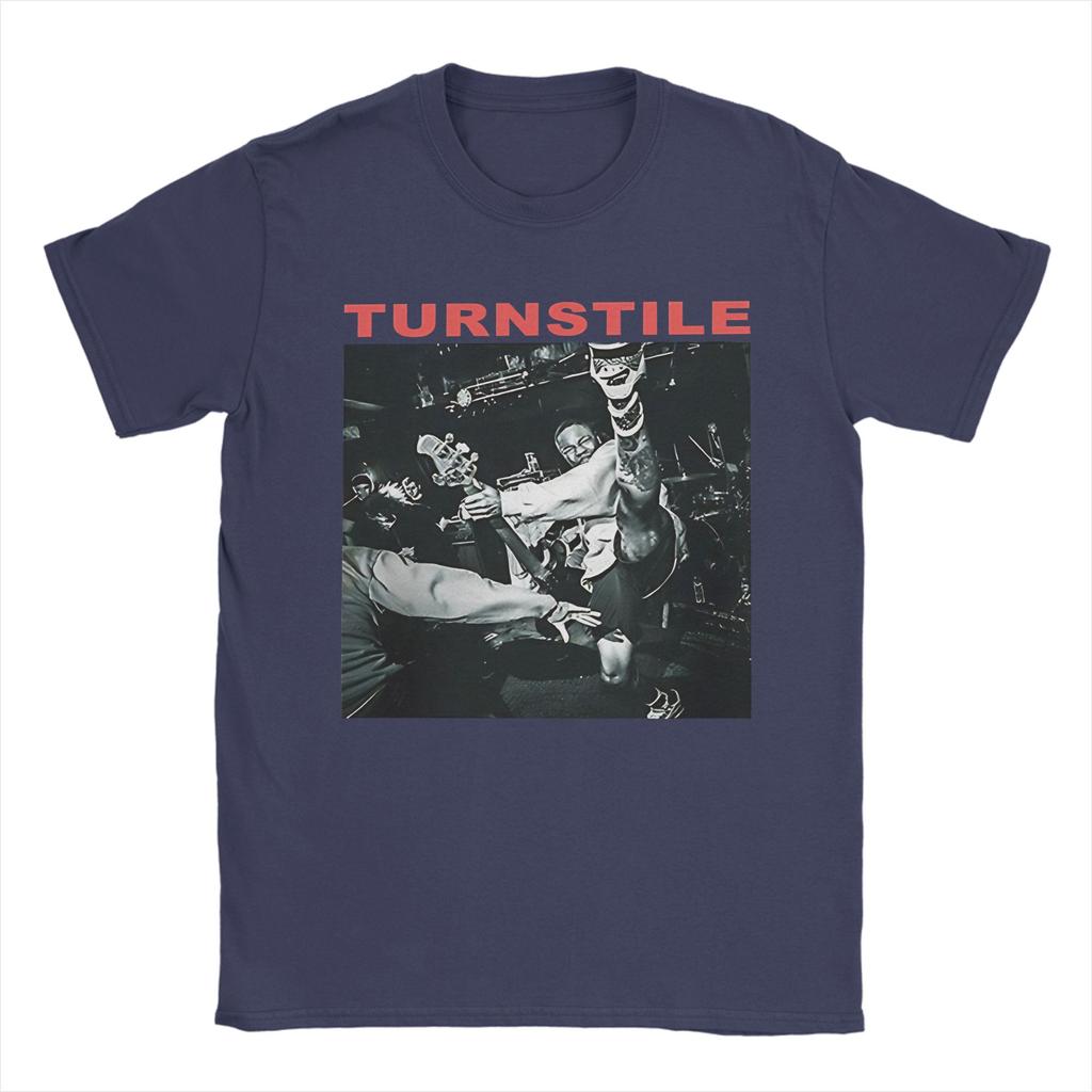 Turnstile American Hardcore Punk Band TShirt Summer 100 Cotton T Shirts For Unisex Fashion Printed Tee Shirt Short Sleeve Clothes