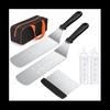 Blackstone Griddle Accessories Kit,Flat Top Grill Accessories Set for Blackstone and with Spatula & Carry Bag