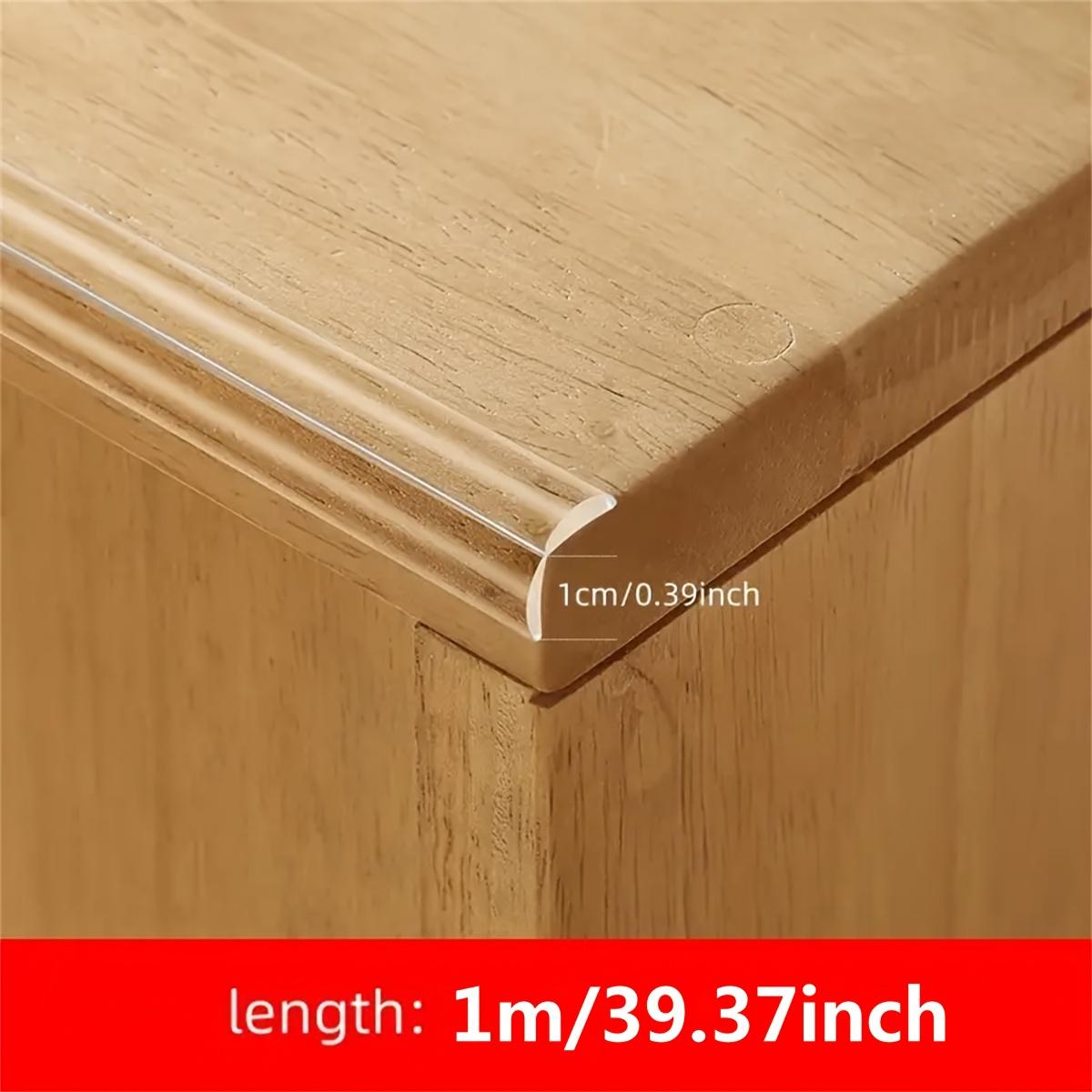 

1PC 1m/3meters W Type Anti-bump Strip Coffee Table Anti-bump Protection Strip Transparent Household Bumpers