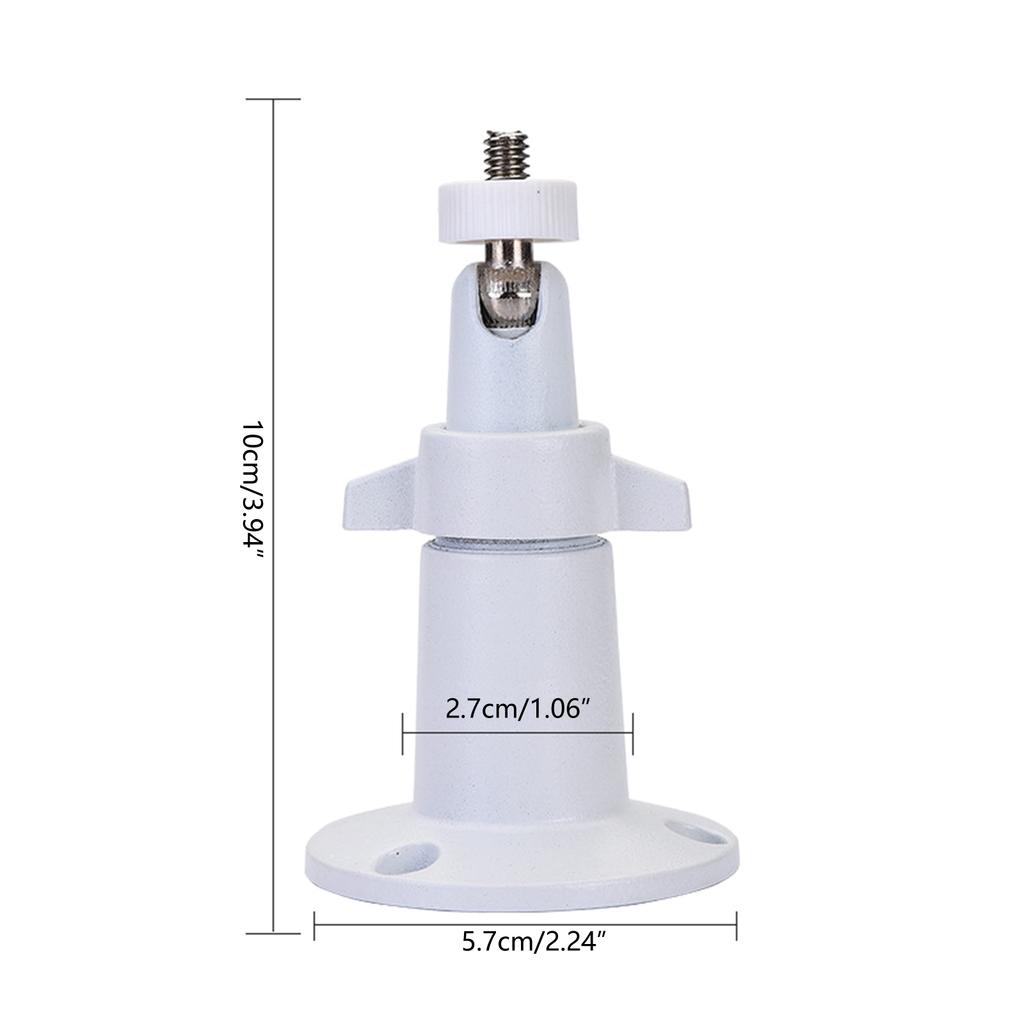 3Pcs Convenient Camera Wall Mount Support Convenient Wall Mounts Indoor Outdoor Stand Holder Set for Security Cameras