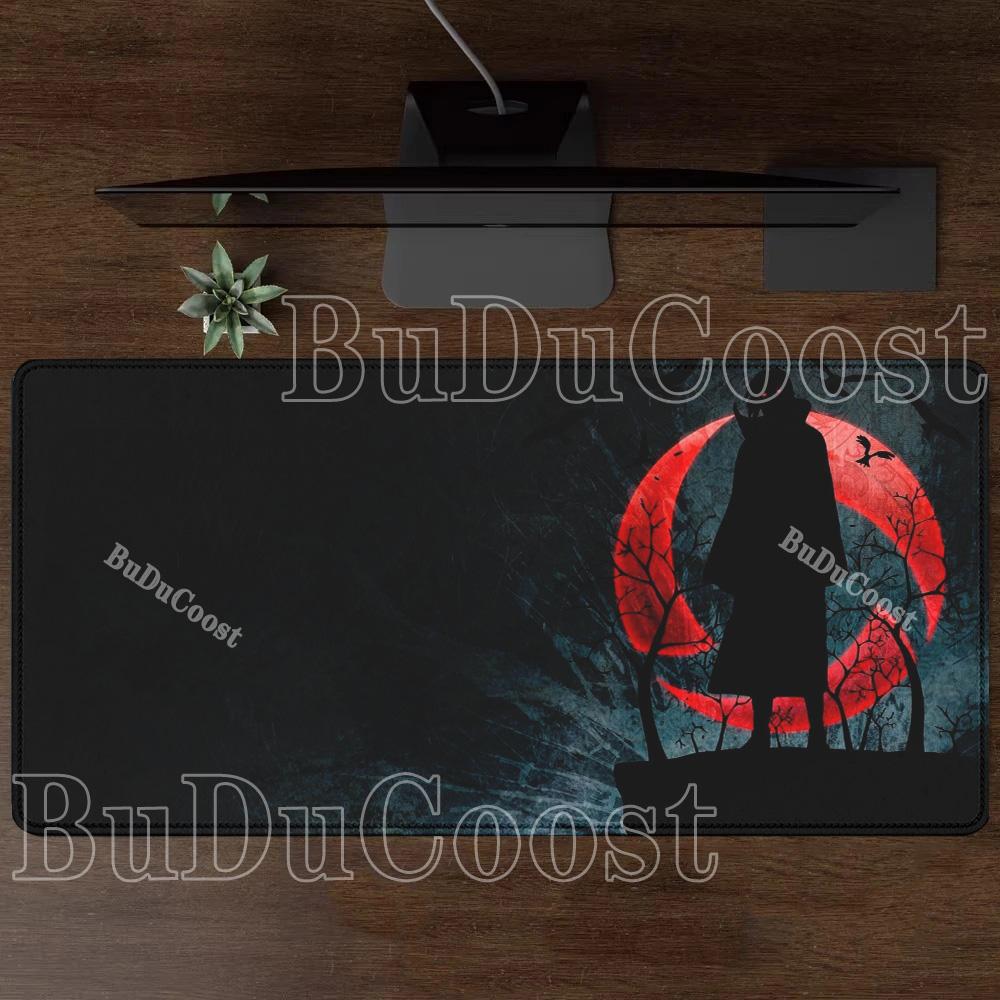 HD Printing Aakatsuki Naruto Mouse Pad Gaming Office Accessories Computer Keyboard Anime Non-slip Desk Mat Overlock XXL Mousepad