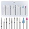 Hard Nail Drill Bits Manicure Tools Professional Grinding Salon Essential Removal Gel Acrylic Nail Drill for Home