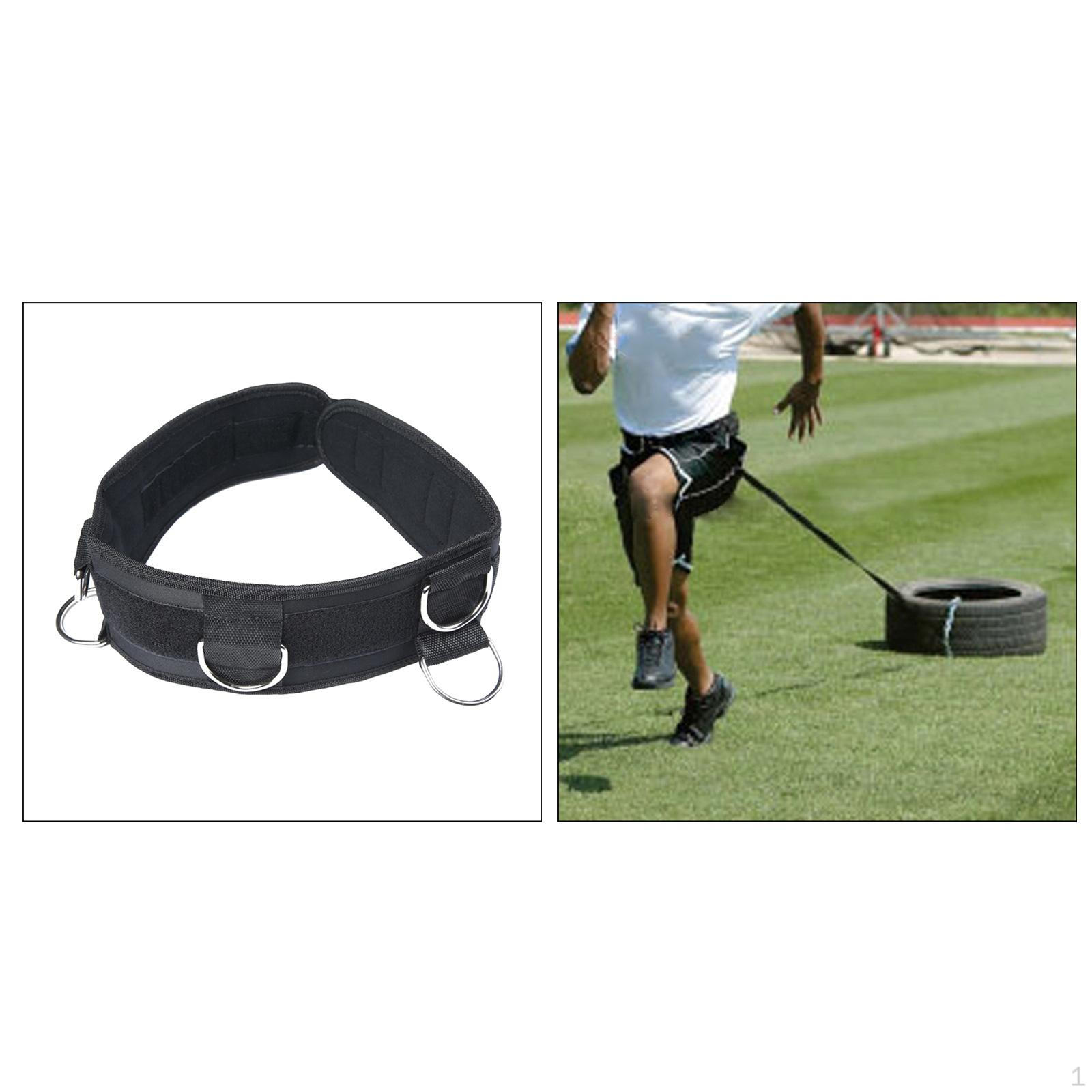 

Padded Fitness Trainer Rope Waist Strap Gym Resistance Band Training Exercise Equipment