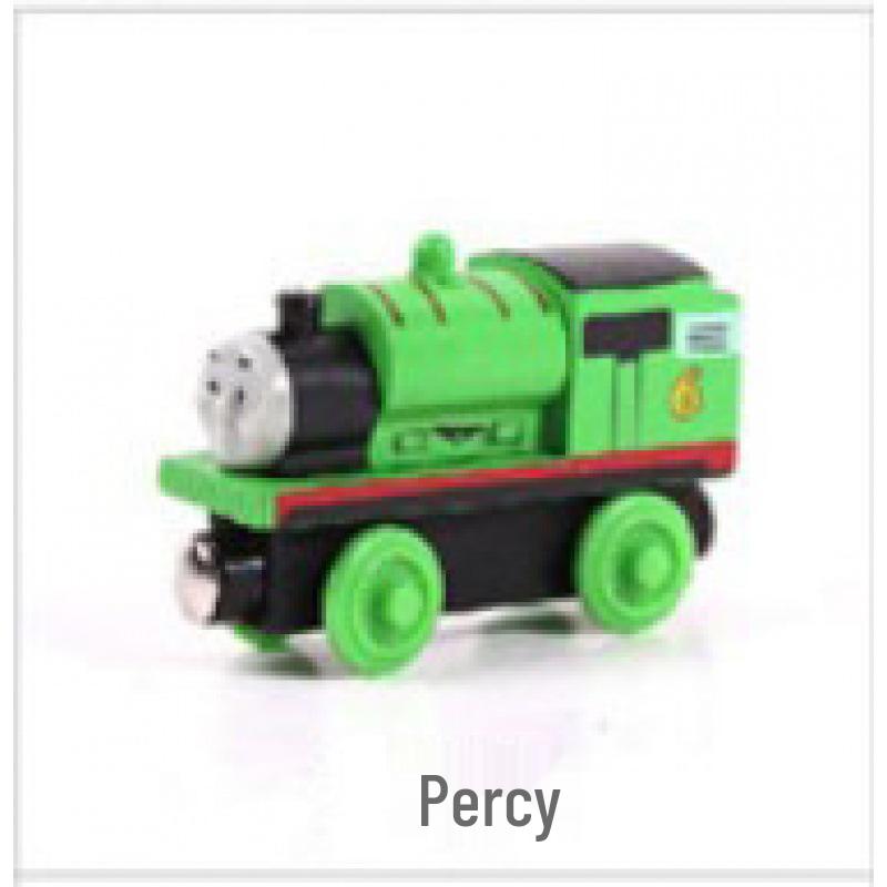 Magnetic Thomas the Tank Engine Wooden Train Set with Cake Party Decorations