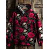 Halloween Child Hoodie Skull 3D Print Outdoor Hooded Autumn Casual Prints Front Pocket Hoodies Fall Designer Hoodies Sweatshirt