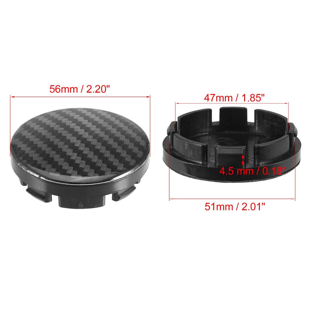uxcell Hub Cap, Wheel Center Cap, Universal Wheel Cap, Compatible with Prevention,