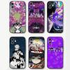 Game Anime Style Omori Phone Case For IPhone 17 Air 16 15 14 13 Pro Max 11 12 Black Silicone Cover