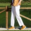 Clarks Two-Layer Cowhide Retro Trendy Hollow Fashion Sneakers Men sneakers Yellow 261724507