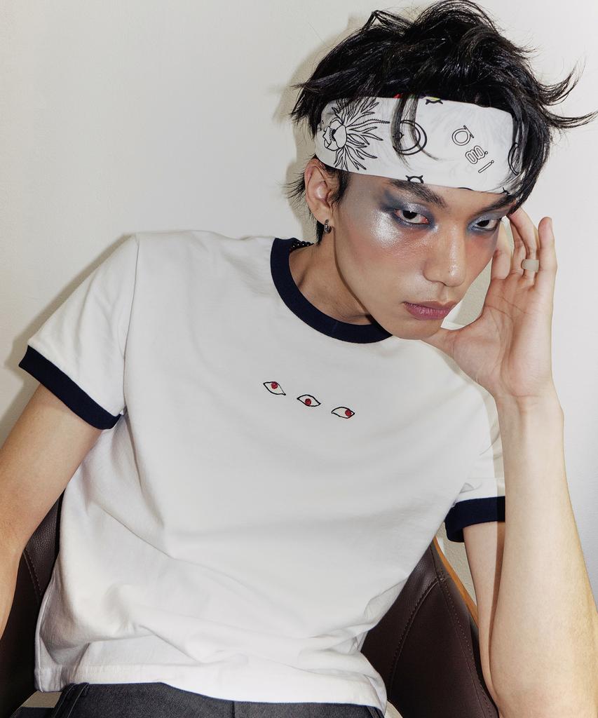 OGI Embroidered Ringer T-Shirt Size 01