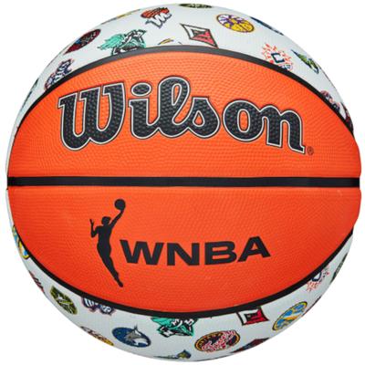 Wilson WNBA All Team Ball, orangefarbener Unisex-Basketball
