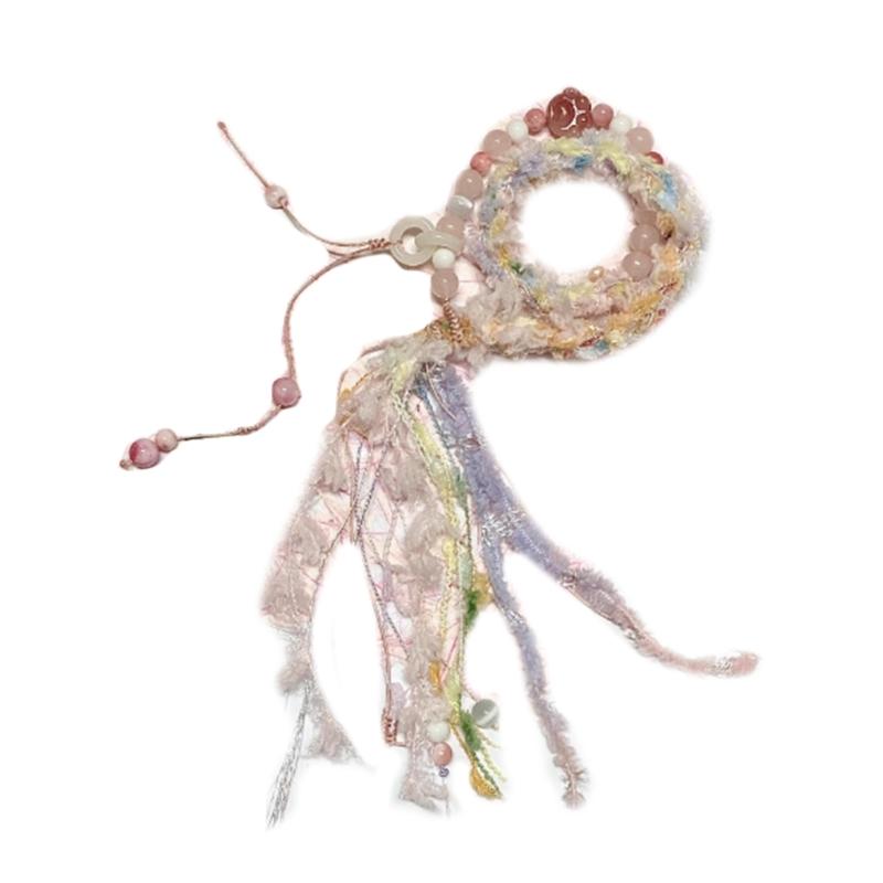 Ручной браслет из веревки, новый китайский стиль, ручная цепочка, двухслойный браслет с кошачьим когтем, этнические украшения для женщин 1