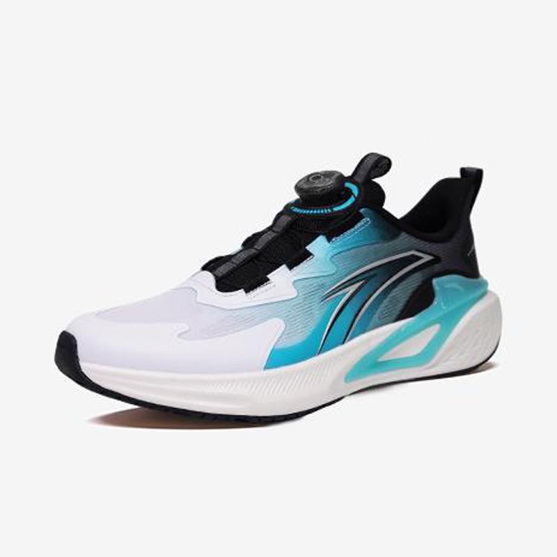 Anta Kids Lingyun Fabric Summer Comfortable Versatile Breathable Low-Top Running Shoes Kids Sneaker White Blue Black 312525531R-1