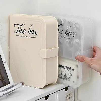 1KS Úložný box na kabely Lišta se zástrčkami Krabice na kabely Zásuvka Datový kabel Spojovací krabice Plastový úložný box