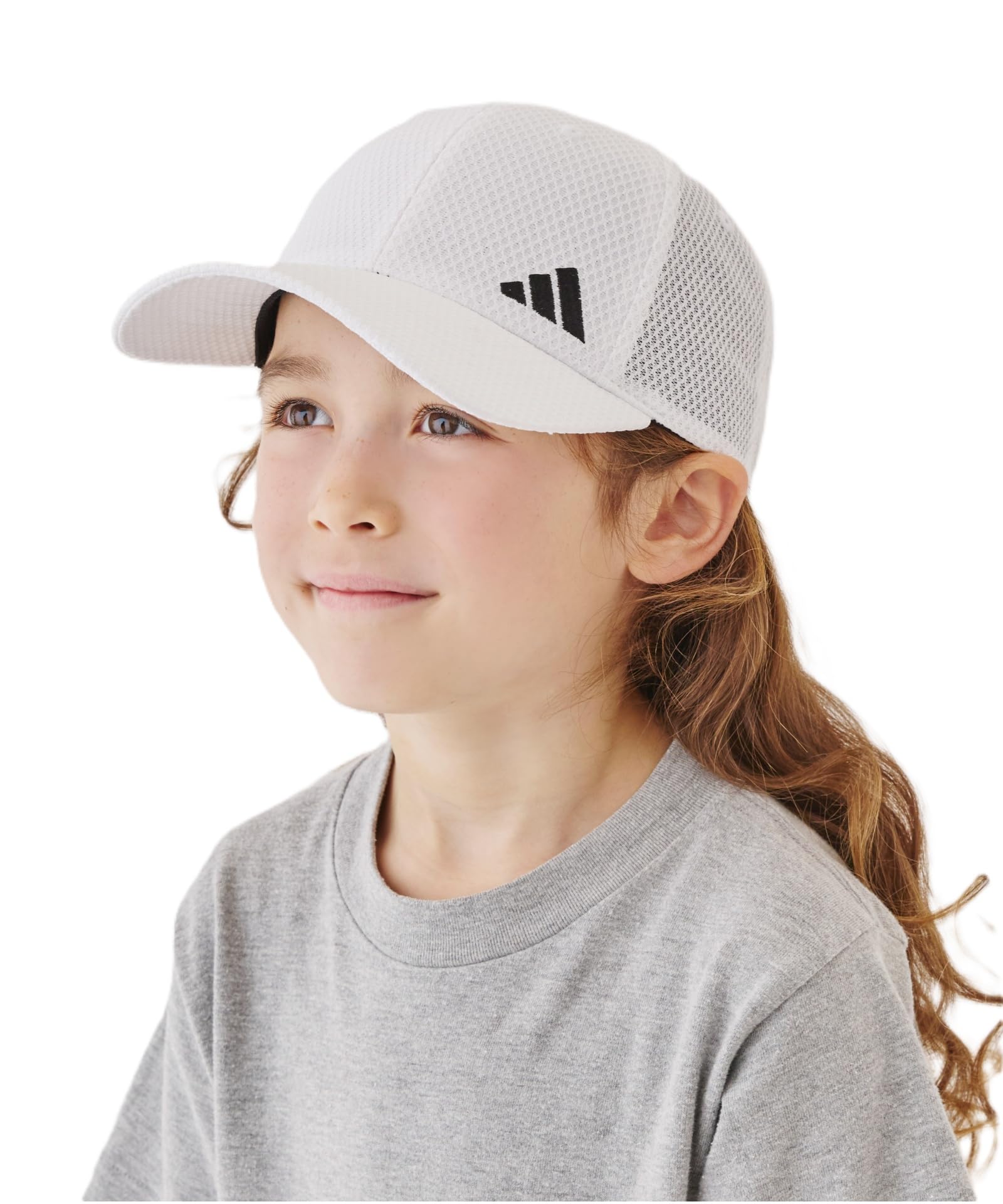 

Adidas ADM 6P KIDS White Cap adLT-MESH CAP_02 белый