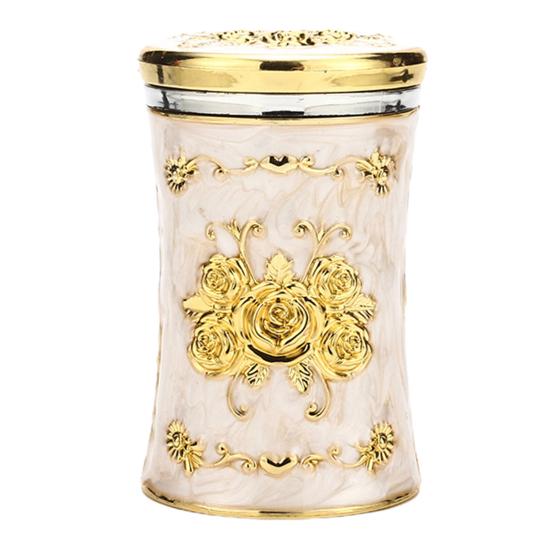 Toothpick Holder Vintage Embossed Toothpick Dispenser Large Capacity Table Toothpick Storage Box for Home I