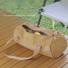 Outdoor Camping Tools Storage Bag Portable Cylindrical Tent Ground Nail Handbag Storage Backpack Large Capacity Canvas Toolkit