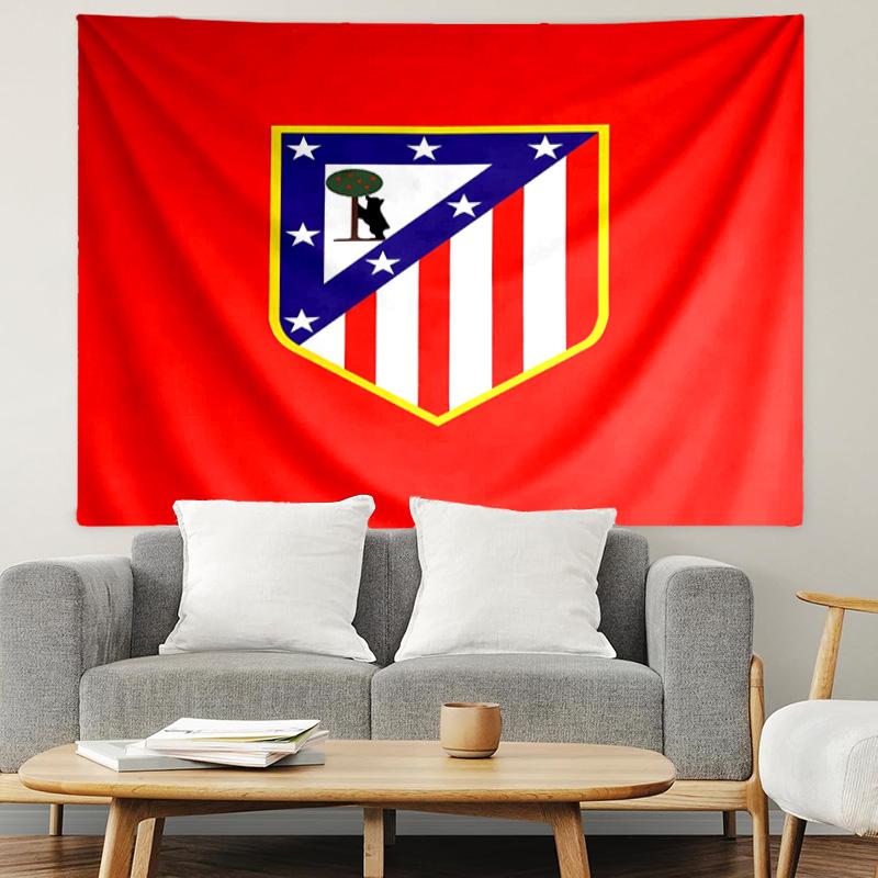 football club Print Tapestry, Lightweight Wall Hanging, for Bedroom, Dorm, Living Room, Home Art Decor - Birthday Christmas Gift for Friends