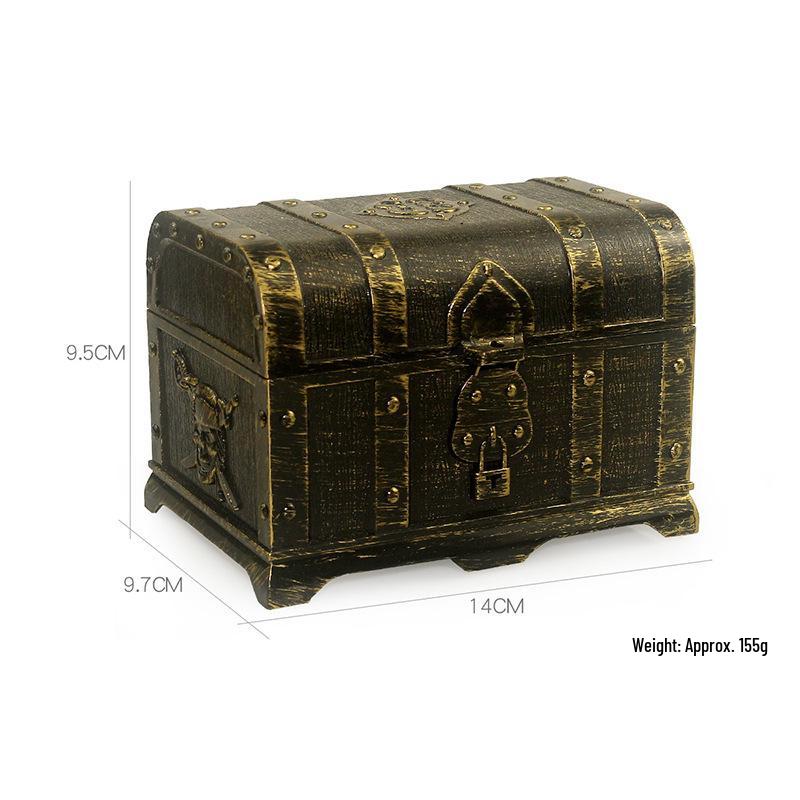 Pirate Treasure Chest Toy: Kids' Plastic Playhouse & Halloween Decor