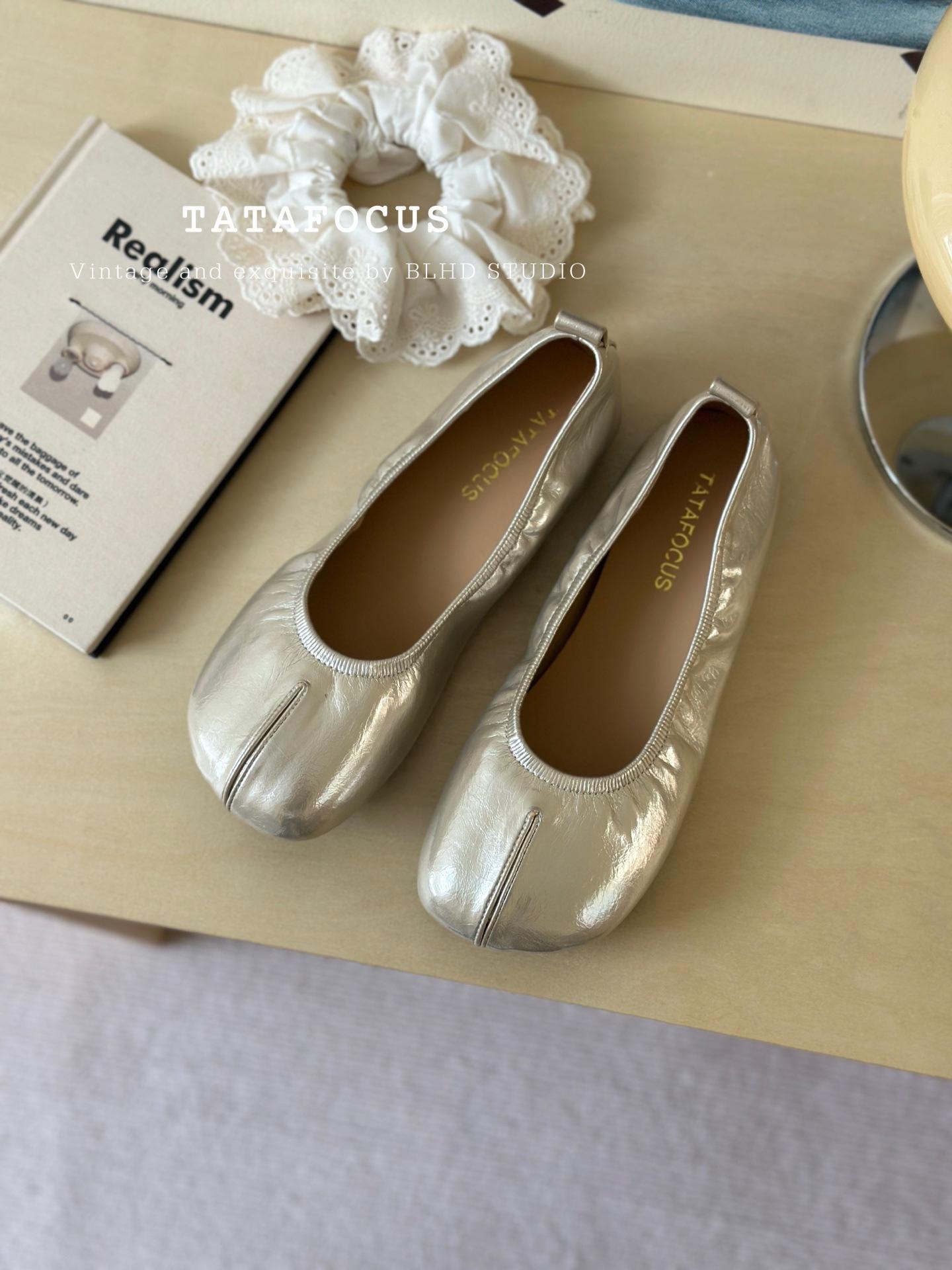 

Французский Вечерний Ветер Одиночные Туфли Женские 2025 Весна и Лето Новые Мягкая Подошва Мягкая Поверхность Круглый Носок Мелкий Вырез Универсальные На Одном Педале Подушечка Дуду S 40