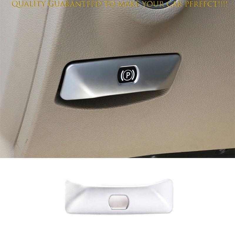 For Benz E-Class W212 2008-14 Matte Silver Electronic Handbrake Panel Trim 1PCS