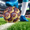 West Ham United FootballPrinted Size 5 Soccer Bootball, Anti Slip Adult Match Football Souvenir for Football Fans