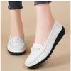 Women Flats Wedge Leather Fashion Comfortable Shoes Women Slip On Nurse Shoes Moccasins Outdoor Plus Size Tenis Feminino