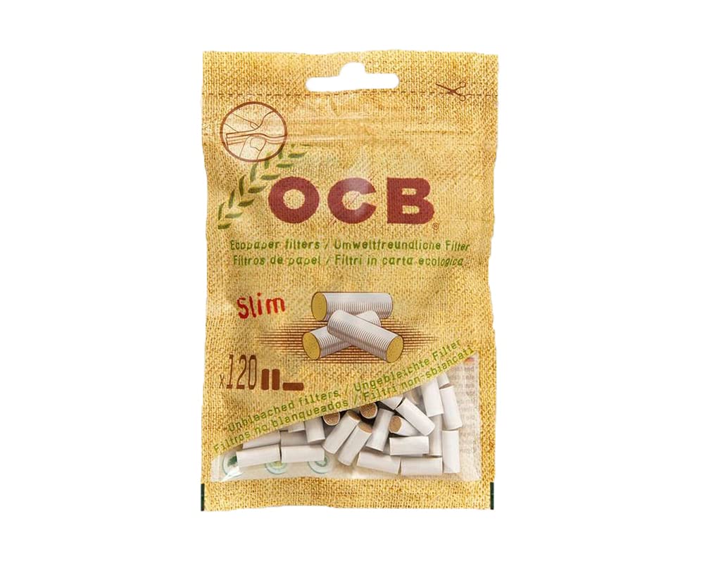 

Фильтр Tsuge Seisakusho OCB Slim Naturals Диаметр 6 мм x Длина 15 мм 120 штук