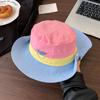 Fisherman Sun Protection Embroidered Outdoor Cowboy Hat for Camping and Mountaineering
