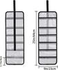 Transparent PVC Roll-up Fishing Lure Bag, 6 Pockets, Large Capacity, Foldable Storage Cover