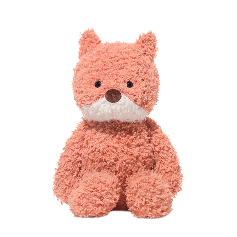 Plysj Fox Cub Toy - Ultramykt kosedyr, beroligende søvnfølge og bursdagsgave til barn