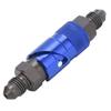 Brake Line Quick Release Connect Adapter Aluminum Alloy Fitting for Oil Fuel Fluid HoseBlue