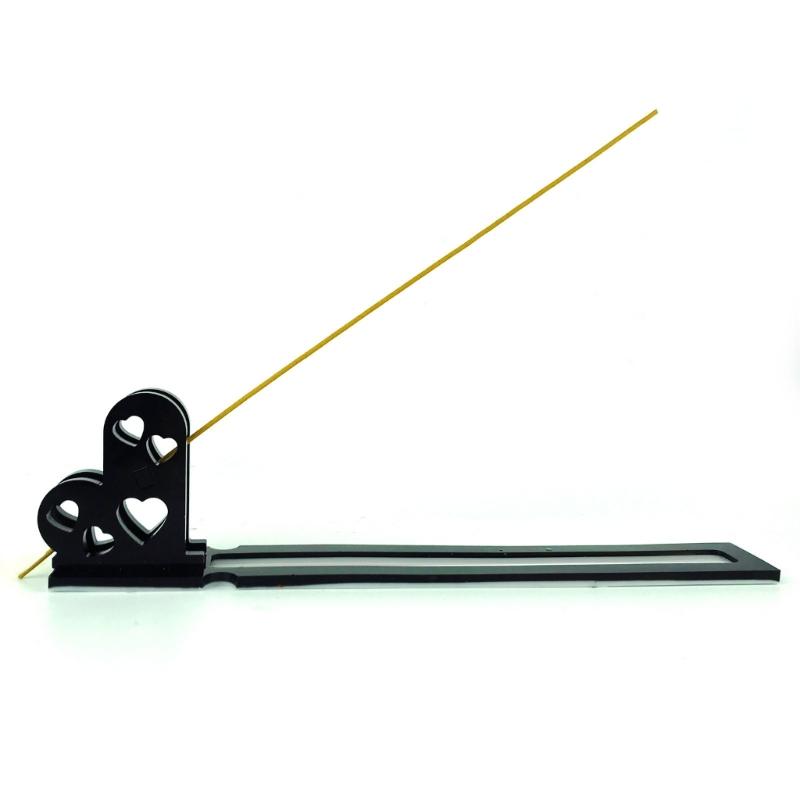 Incense Holder Resin Mold Silicone,Heart Incense Burner Epoxy Resin Casting Mold Incense Sticks Holder Silicone Mold