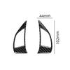 3pcs Cover Trim Anti-corrosion Black Stylish Decor