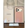 Aluminum Magnesium Alloy Phone Case IPhone 16 17 18 Pro Max Anti-drop Metal Cover With Stripes Durable Protective Shell