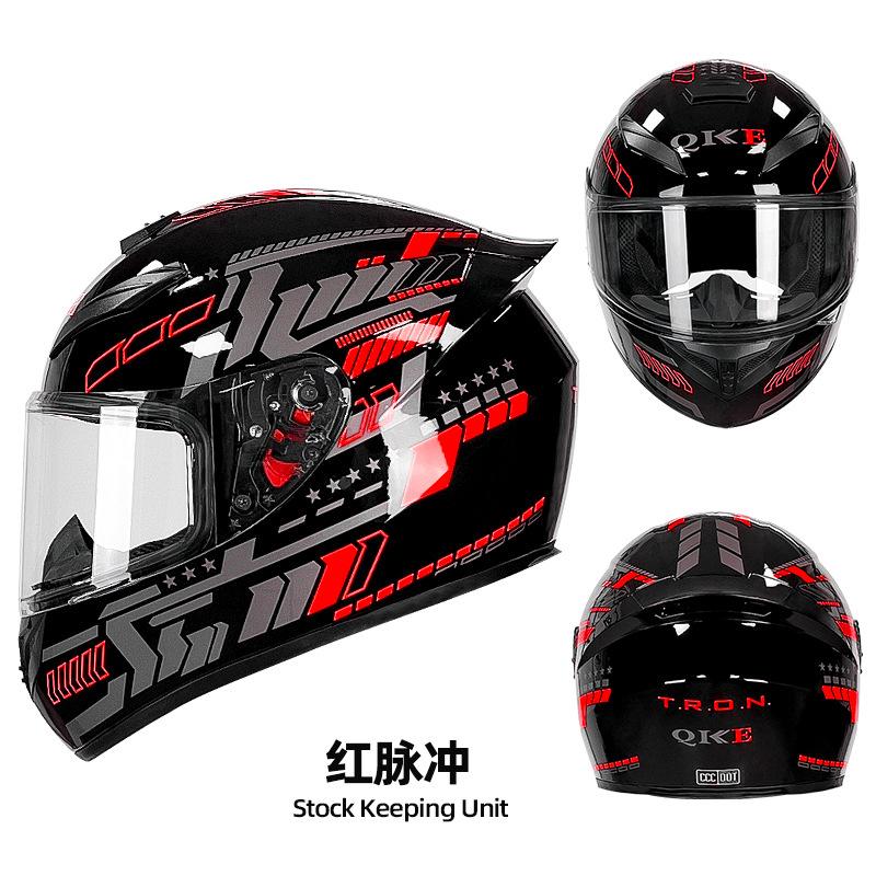 DOT Men and women motorcycle helmets are safe in winter Four Seasons Knights can be equipped with Bluetooth motorcycle helmets
