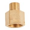 Practical Brass Fitting Accessory Adapter Brass 1/4\" Female NPT Replace 1/8" Male BSPT Replacement 1/8\" Male BSPT Straight