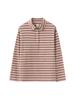 POEV Striped Button Collar Shirt [3 Colors]