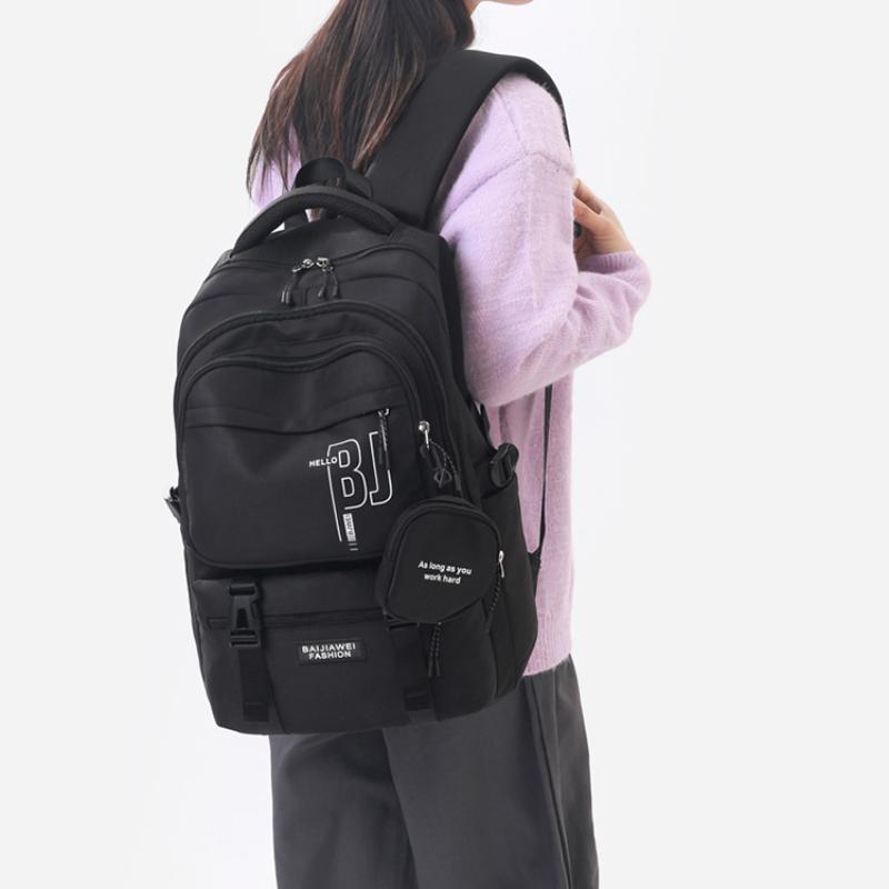 Frühling und Herbst Neue Schulranzen für Grundschüler der 3. bis 6. Klasse für Mädchen, leichter Rucksack für Teenager, wasserdichte Schulranzen aus Nylon für Jungen