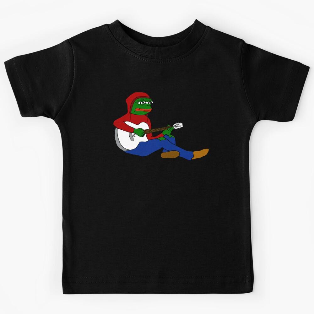 Sad Guitar Player Pepe Kids T-Shirt 150