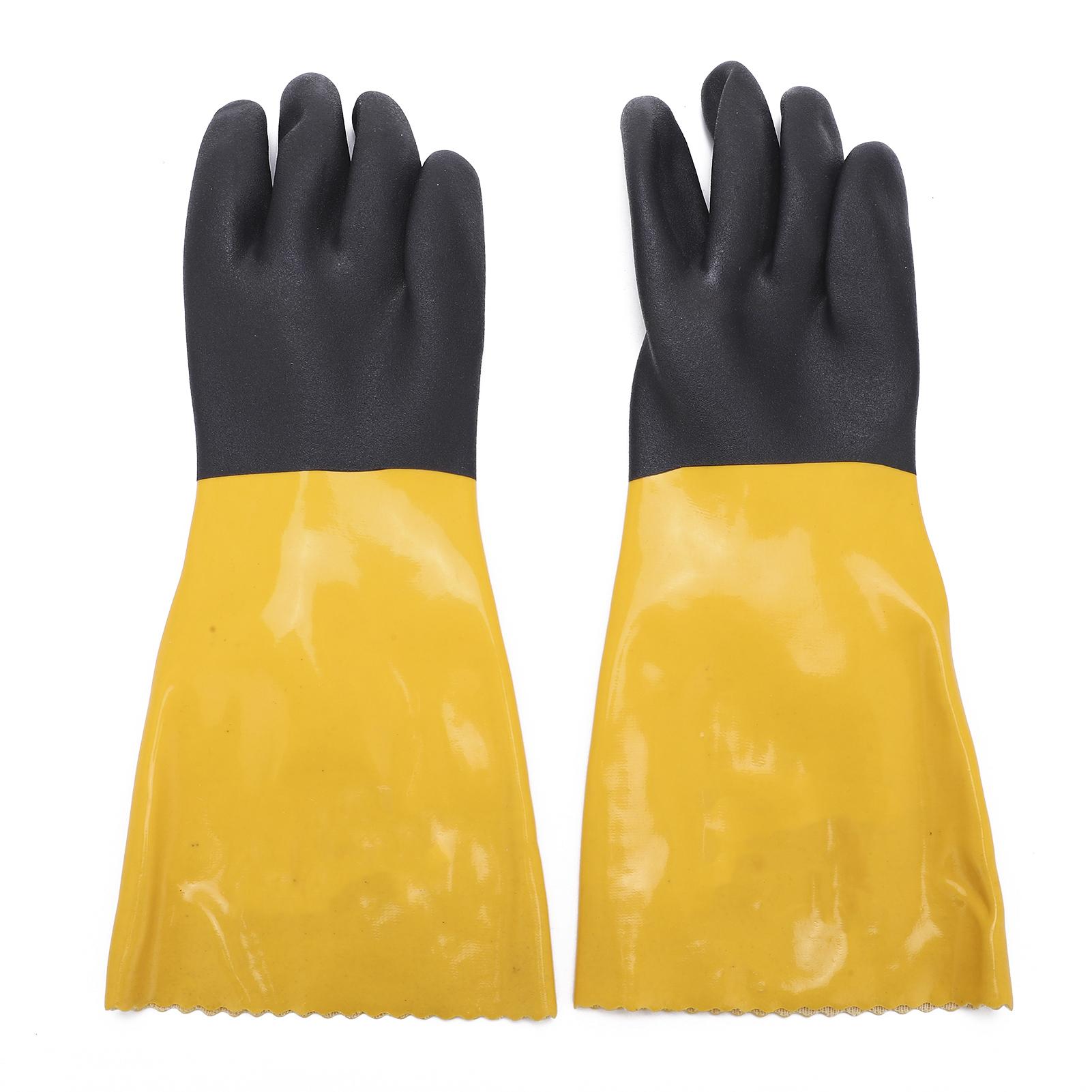 

PVC Coated Protective Gloves Lengthening Seamless Wear Resistance Gloves for Machinery IndustryM