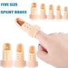 1/2/5 szt. Orteza palca Regulowany stabilizator palca Wsparcie Korektor palca