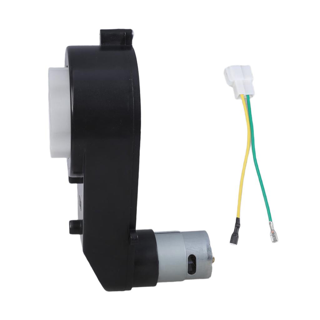 High Power 24V Electric Motor Gearbox For Kids Off Road Cars Enhanced Terrain Performance Durable Plastic Copper Construction