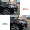 Front Headlight Eyelids Lamp Eyebrows Trim Decor For Ford Fiesta MK8 2017-