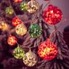 Festive Gold LED Christmas String Lights