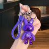 Cartoon Cool Electric Light Rabbit Keychain Pendant Cartoon Couple Car Bag Pendant Small Gift Keychain