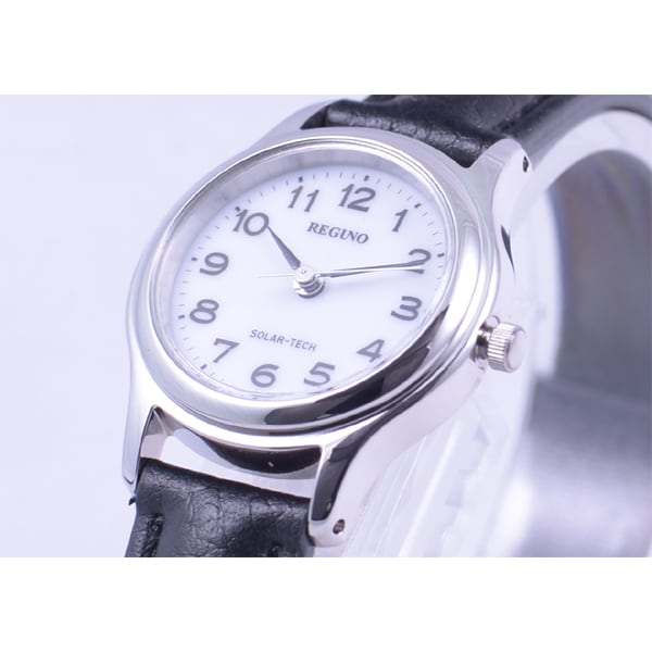 Citizen RS26-0033C pour femmes ( Montre REGUNO Femme) Montre Ronde Analogique Acier Inoxydable Noir