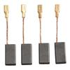 Angle Grinder Carbon Brush Replacement Durability For Angle Grinder High Quality Metal 4pcs Workshop Equipment
